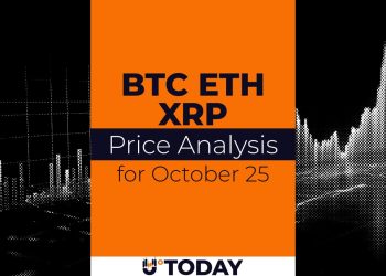 BTC, ETH and XRP Price Analysis for October 25