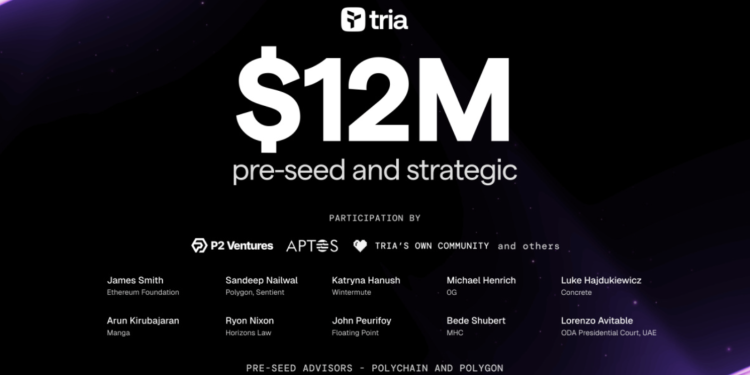 Tria raises $12M to be the leading self-custodial neobank and payments infrastructure for humans and AI
