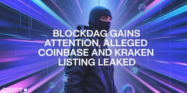 BlockDAG Gains Attention, Alleged Coinbase and Kraken Listing Leaked