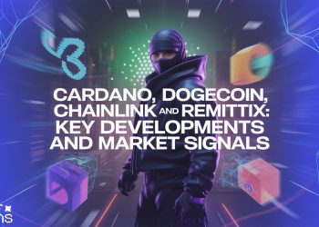 Cardano, Dogecoin, Chainlink and Remittix: Key Developments and Market Signals