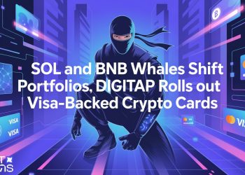 SOL and BNB Whales Shift Portfolios, Digitap Rolls Out Visa-Backed Crypto Cards