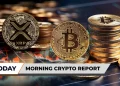 Morning Crypto Report: XRP Loses 89% in Fee Revenue, Satoshi Nakamoto Appears at New York Stock Exchange, Bitcoin Rockets 3,065% in Liquidation Imbalance