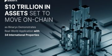 $10 Trillion in Assets Set to Move OnChain as Binaryx Demonstrates Real World Application with 34 International Properties