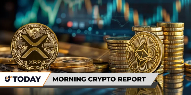 Morning Crypto Report: XRP at Five-Week High in Bullishness, Ether 2026 Roadmap Update Ahead of Glamsterdam, Robinhood Chain Hits 4 Million Transactions: CEO Tenev