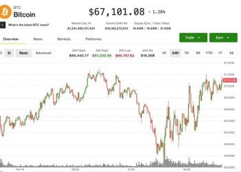 BTC steadies at $67,000 as traders pay for crash protection