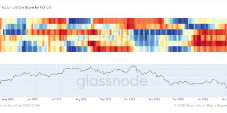 BTC is seeing accumulation across all cohorts, according to Glassnode