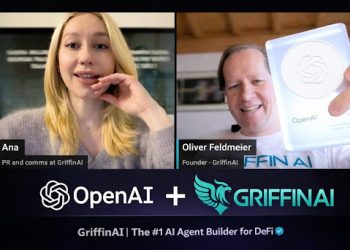 Griffin AI announces partnership with OpenAI and receives usage milestone trophy recognizing 20+ billion tokens processed