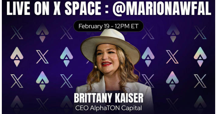 Brittany Kaiser, CEO of AlphaTON Capital ($ATON), Goes Live on X to Reveal the Strategy Behind Recent AI Infrastructure Play