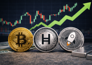 HBAR surges 15% and XLM gains 10% as Bitcoin reclaims $70K