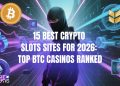 15 Best Crypto Slots Sites for 2026: Top BTC Casinos Ranked