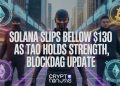 With Solana Falling Below $130 and TAO Showing Relative Strength, Attention Turns to BlockDAG’s Private Sale
