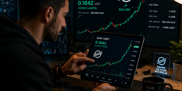 XLM surges above key resistance level, bullish momentum builds