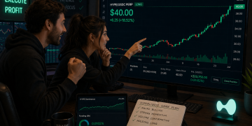 Hyperliquid (HYPE) holds above $40 as futures activity stalls