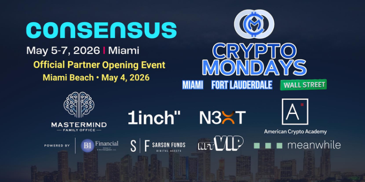 CryptoMondays Announces Official Opening Event of Consensus 2026
