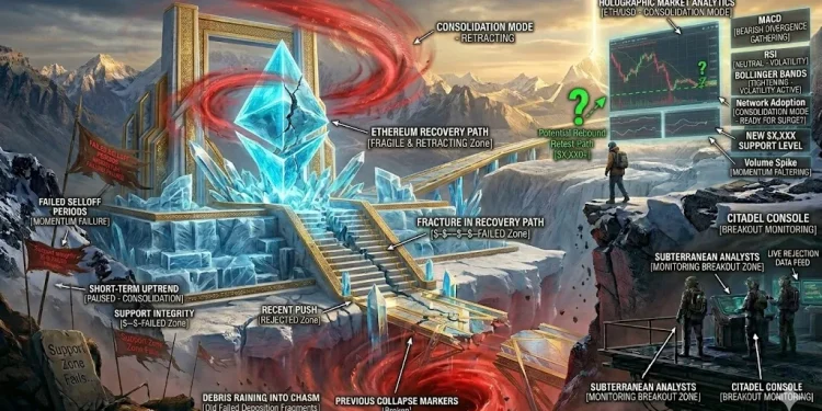 Ethereum Price Struggles To Gain Pace, Recovery Remains Fragile