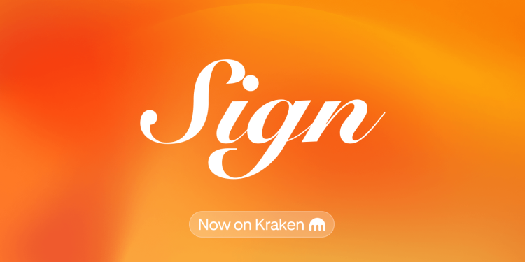 SIGN is available for trading!