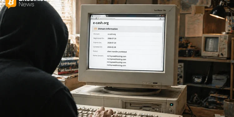 The Domain Satoshi May Have Dropped: E-cash.org Predates Bitcoin.org by 29 days