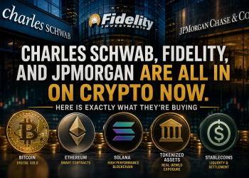 Charles Schwab, Fidelity, and JPMorgan Are All In on Crypto Now.