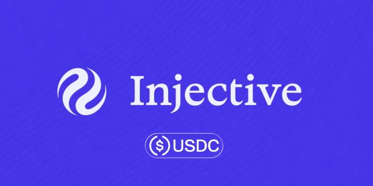 USDC deposits and withdrawals now available on Injective!