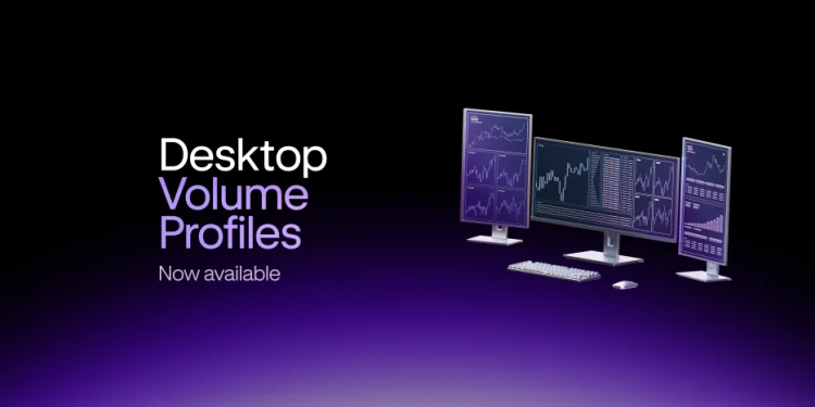 Volume profile indicators now available on Kraken Desktop