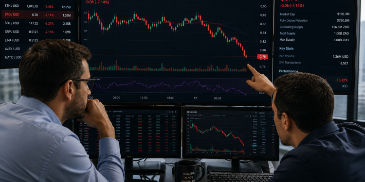 ZRO slides 4% ahead of 25.7 million token unlock