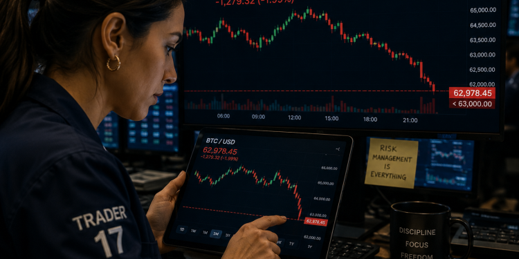 Bitcoin dips below $63K amid ETF outflows and geopolitical risks