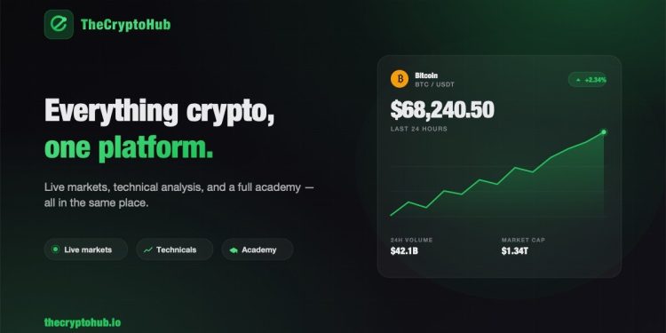 The Crypto Hub Announces the Launch of an All-in-One Platform for Trading, Tax, and Crypto Education