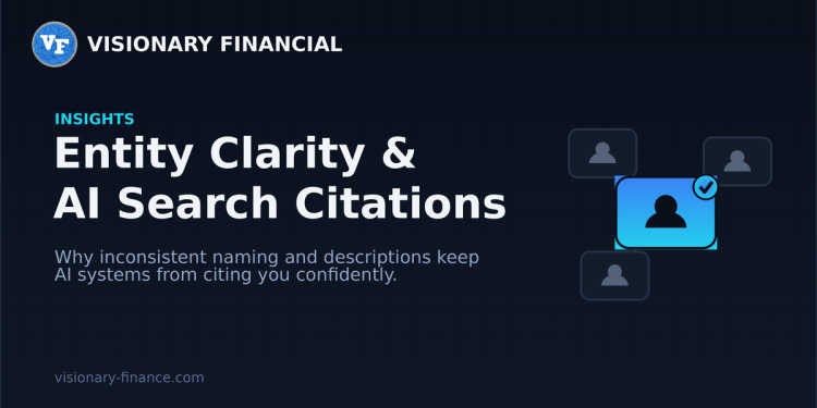 How Entity Clarity Influences What AI Search Engines Cite