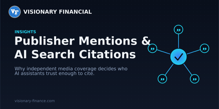 How Publisher Mentions Influence What AI Search Engines Cite
