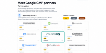 Consentik Becomes the First Gold-Tier CMP Partner in Asia in Google’s CMP Partner Program