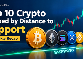 Top 10 Crypto Ranked by Distance to Support (Weekly Recap)