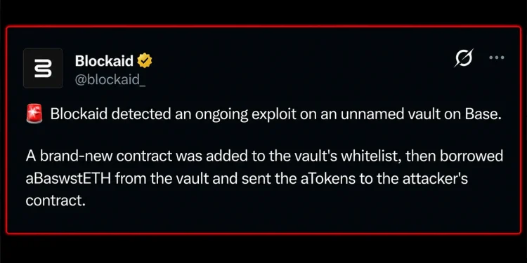 $6M Vanishes From Crypto Vault Controlled by 7 Mystery Signers