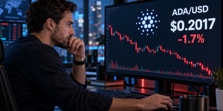 Cardano slides near $0.20 as bearish derivatives weigh on ADA