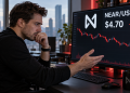 NEAR slips below $5 despite $5.42m ETF inflow