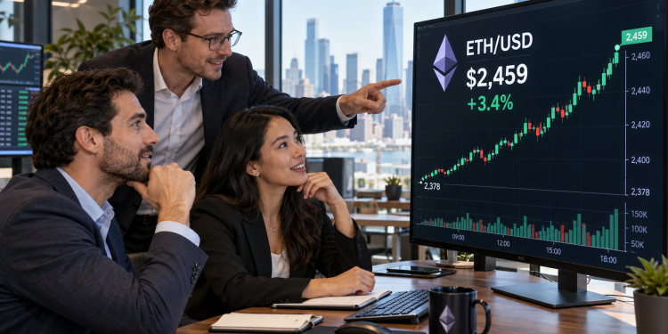 Ethereum reclaims $2,400 as falling Treasury yields ease inflation pressure