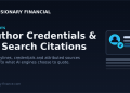 How Author Credentials Influence What AI Search Engines Cite