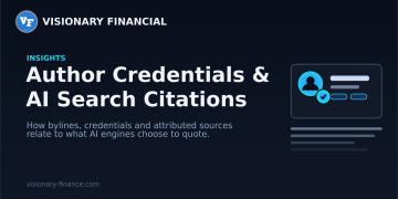 How Author Credentials Influence What AI Search Engines Cite