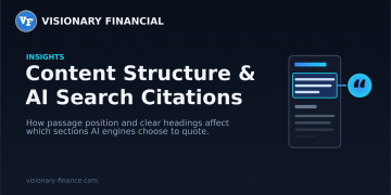 How Content Structure Influences What AI Search Engines Cite
