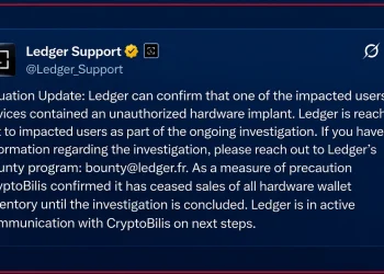 Ledger Confirms Hidden Hardware Implant in Affected User’s Wallet