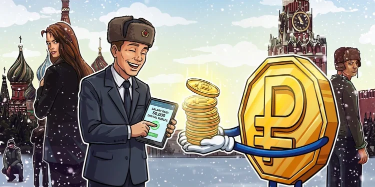 Russia pays wages in digital rubles first time