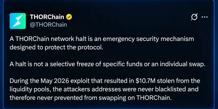 Thorchain Co-Founder: Neutral Networks Can’t Pick Who Can Transact